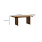 1/3/4/5 Pieces Rectangle Dining Set Solid Wood Dining Table with Wooden Chairs Clearhalo 'Dining Room Sets' 'Dining Tables & Seating' 'dining_room_set' 'furn' 'furn_dining_room_set' 'Furniture' 'Kitchen & Dining Furniture' 6239469