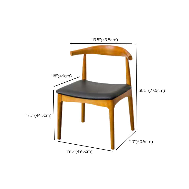 Juego de comedor rectangular de 1/2/5/7 piezas, mesa de comedor de madera maciza con sillas de cuero