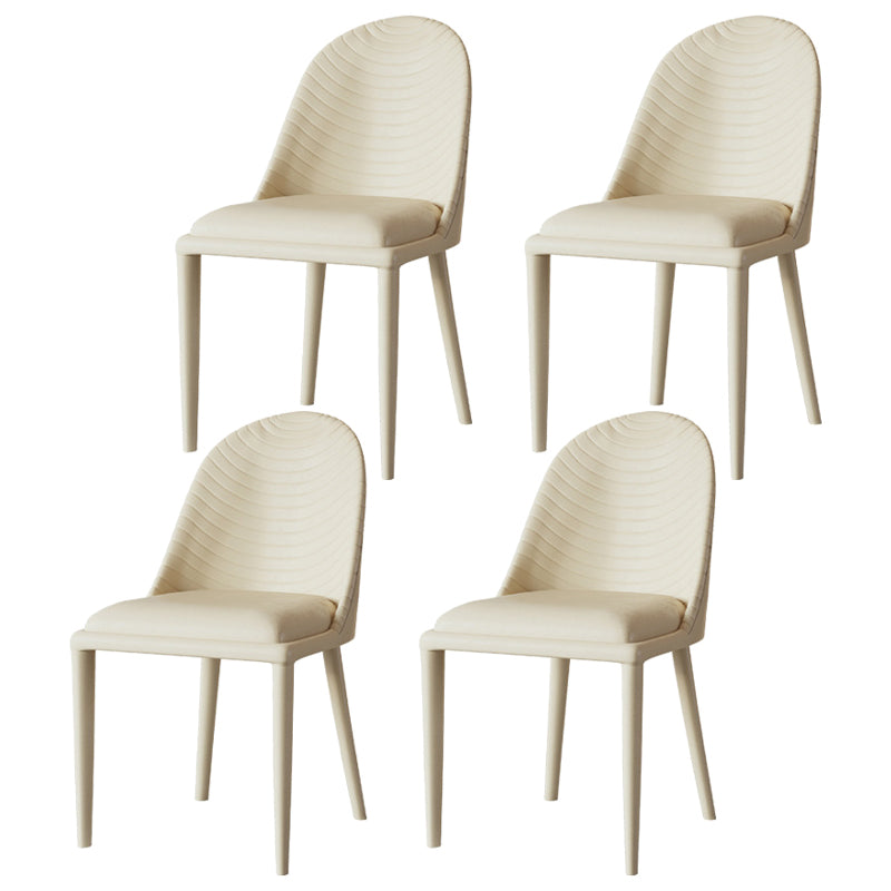 1/4/6/7/9-delige rechthoekige eetset Eettafel met gesinterd stenen blad en leren stoelen