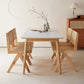 1/2/3/5 pezzi Set da tavolo da pranzo in stile designer