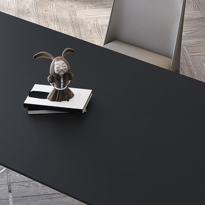 Sintered Stone Top Table Set 1/4/5/6 Pieces Designer Style Rectangle Dining Set Clearhalo 'Dining Room Sets' 'Dining Tables & Seating' 'dining_room_set' 'furn' 'furn_dining_room_set' 'Furniture' 'Kitchen & Dining Furniture' 6239647