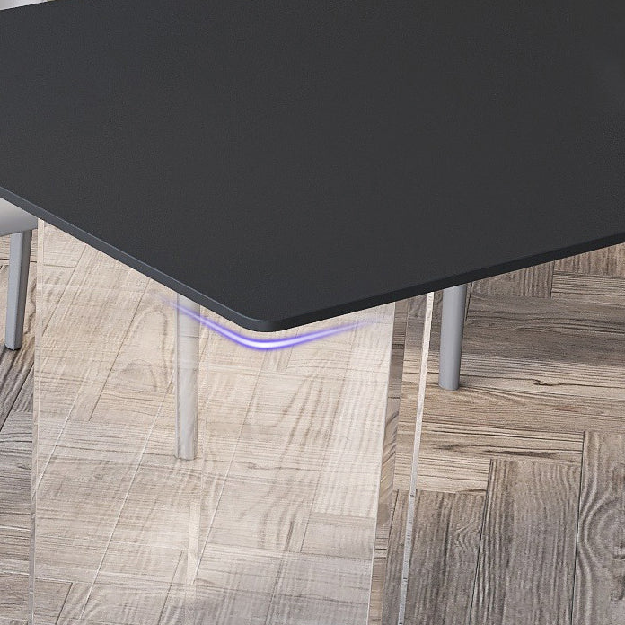 Sintered Stone Top Table Set 1/4/5/6 Pieces Designer Style Rectangle Dining Set Clearhalo 'Dining Room Sets' 'Dining Tables & Seating' 'dining_room_set' 'furn' 'furn_dining_room_set' 'Furniture' 'Kitchen & Dining Furniture' 6239648