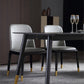 Designer Style Rectangle Dining Set 1/2/5/7 Pieces Sintered Stone Top Wooden Table Set Clearhalo 'Dining Room Sets' 'Dining Tables & Seating' 'dining_room_set' 'furn' 'furn_dining_room_set' 'Furniture' 'Kitchen & Dining Furniture' 6239702