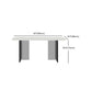 1/4/5 Pieces Modern Rectangle Dining Set Sintered Stone Top Dinette Table Set Clearhalo 'Dining Room Sets' 'Dining Tables & Seating' 'dining_room_set' 'furn' 'furn_dining_room_set' 'Furniture' 'Kitchen & Dining Furniture' 6239778