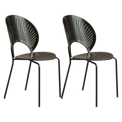 1/2/3/4 piezas Juego de comedor moderno Mesa redonda de madera maciza con sillas de plástico