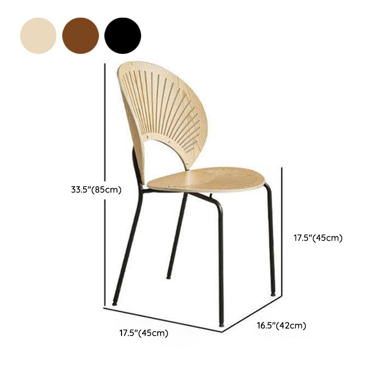 1/2/3/4 piezas Juego de comedor moderno Mesa redonda de madera maciza con sillas de plástico