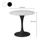 Contemporary Stone Dining Set 1/4/5 Pieces Round Dining Table Set with Padded Chairs Clearhalo 'Dining Room Sets' 'Dining Tables & Seating' 'dining_room_set' 'furn' 'furn_dining_room_set' 'Furniture' 'Kitchen & Dining Furniture' 6239875