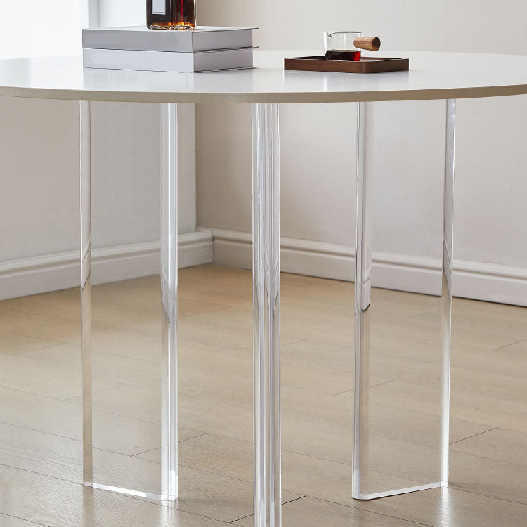 Tavolo da pranzo rotondo set 1/2/3 pezzi tavolo in pietra moderno con sedie