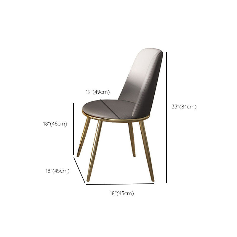 Modern Dining Table Set 1/5/7 Pcs Sintered Stone Dining Table with Armless Chairs Clearhalo 'Dining Room Sets' 'Dining Tables & Seating' 'dining_room_set' 'furn' 'furn_dining_room_set' 'Furniture' 'Kitchen & Dining Furniture' 6239948