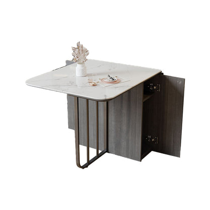 Modern Furniture Dining Set 1/3/5 Pcs Folding Table with Dining Upholstered Chairs Dining Table Unavailable Clearhalo 'Dining Room Sets' 'Dining Tables & Seating' 'dining_room_set' 'furn' 'furn_dining_room_set' 'Furniture' 'Kitchen & Dining Furniture' 6239982