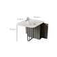Modern Furniture Dining Set 1/3/5 Pcs Folding Table with Dining Upholstered Chairs Clearhalo 'Dining Room Sets' 'Dining Tables & Seating' 'dining_room_set' 'furn' 'furn_dining_room_set' 'Furniture' 'Kitchen & Dining Furniture' 6239987