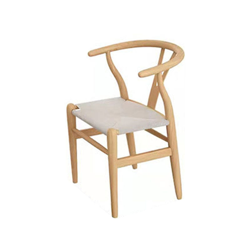 Natural Finish Massivholz Essset 1/7 Stücke Modernes Esseet Set mit Holzstühlen