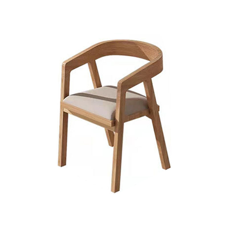 Natural Finish Massivholz Essset 1/7 Stücke Modernes Esseet Set mit Holzstühlen