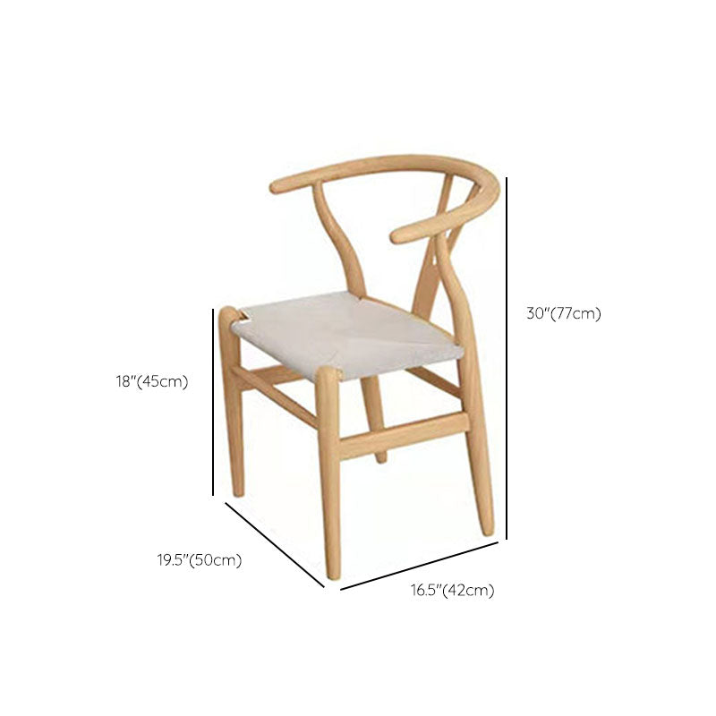 Natural Finish Massivholz Essset 1/7 Stücke Modernes Esseet Set mit Holzstühlen