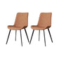 Ensemble de salle à manger moderne en métal avec chaises à dossier solide, ensemble de dinette 1/2/4/5/7 pièces