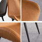 Ensemble de salle à manger moderne en métal avec chaises à dossier solide, ensemble de dinette 1/2/4/5/7 pièces
