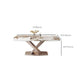 Modern Dining Set 1/5/7 Pcs Sintered Stone Top Table with Dining Upholstered Chairs Clearhalo 'Dining Room Sets' 'Dining Tables & Seating' 'dining_room_set' 'furn' 'furn_dining_room_set' 'Furniture' 'Kitchen & Dining Furniture' 6240062