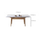 Modern Rectangle Dining Table Set 1/4/5/7 Pieces Dinette Set with Wooden Frame Clearhalo 'Dining Room Sets' 'Dining Tables & Seating' 'dining_room_set' 'furn' 'furn_dining_room_set' 'Furniture' 'Kitchen & Dining Furniture' 6240094