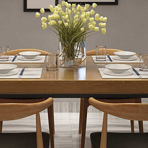 インダストリアルホームダイニングテーブルセット1/2/5ピースソリッドウッドダイネットセット