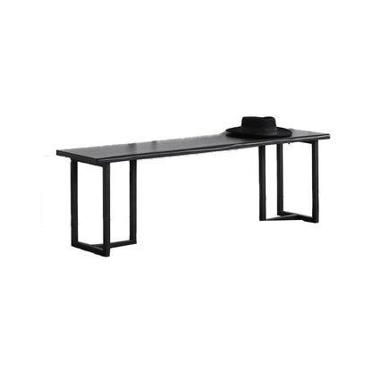 Ensemble de salle à manger moderne 1/2 pièces, Table à manger rectangulaire en bois pour salon