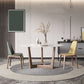 Round Dining Table Set 1/4/5/7 Pcs Solid Wood Frame Dining Table and Chairs Clearhalo 'Dining Room Sets' 'Dining Tables & Seating' 'dining_room_set' 'furn' 'furn_dining_room_set' 'Furniture' 'Kitchen & Dining Furniture' 6240300