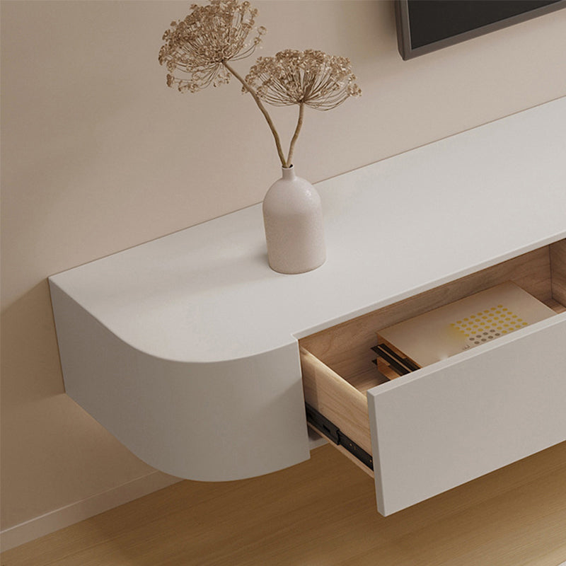Contemporary TV Console Faux Wood TV Media Stand with Drawers Clearhalo 'furn' 'furn_tv_stands_entertainment_centers' 'Furniture' 'Living Room Furniture' 'TV Stands & Entertainment Centers' 'TV Stands & Media Storage Furniture' 'tv_stands_entertainment_centers' 6240400