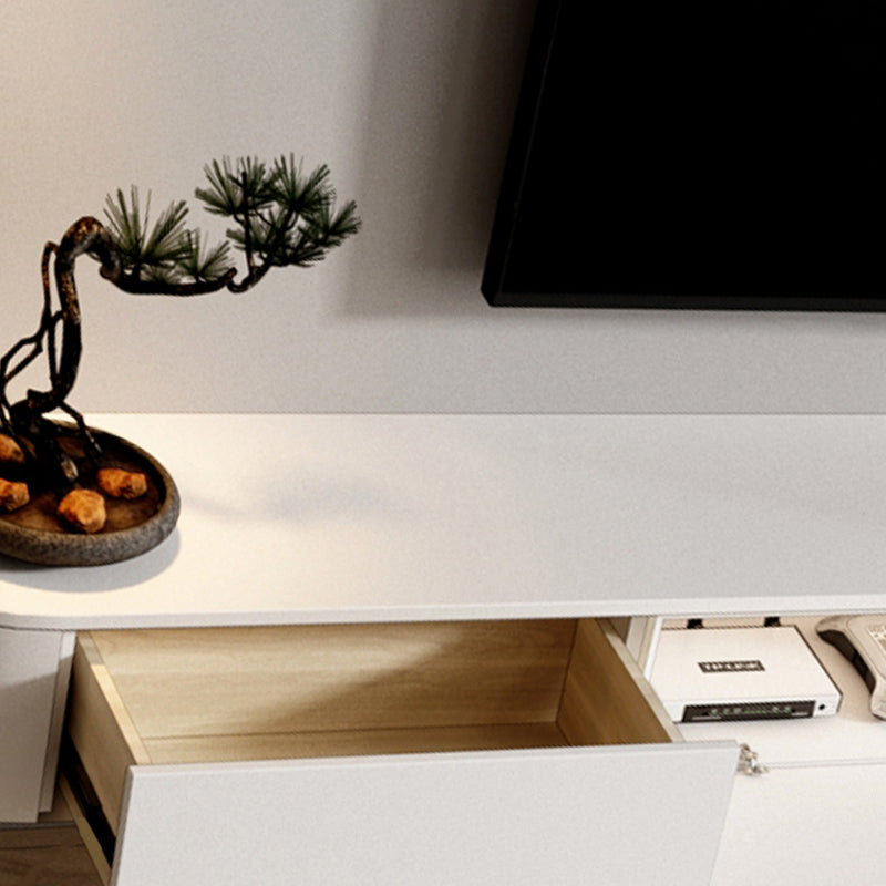 Contemporary TV Console Faux Wood TV Media Stand with Drawers Clearhalo 'furn' 'furn_tv_stands_entertainment_centers' 'Furniture' 'Living Room Furniture' 'TV Stands & Entertainment Centers' 'TV Stands & Media Storage Furniture' 'tv_stands_entertainment_centers' 6240402
