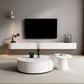 Contemporary TV Console Faux Wood TV Media Stand with Drawers Clearhalo 'furn' 'furn_tv_stands_entertainment_centers' 'Furniture' 'Living Room Furniture' 'TV Stands & Entertainment Centers' 'TV Stands & Media Storage Furniture' 'tv_stands_entertainment_centers' 6240406