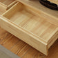 Meuble TV moderne en bois, Console de rangement ouverte, support multimédia TV avec tiroirs pour salon