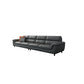 Modern 34.64" H Genuine Leather Pillow Top Arm Sofa for Living Room 118"L x 37"W x 35"H Clearhalo 'furn' 'furn_sofas' 'Furniture' 'Living Room Furniture' 'Sofa' 'sofas' 6241068