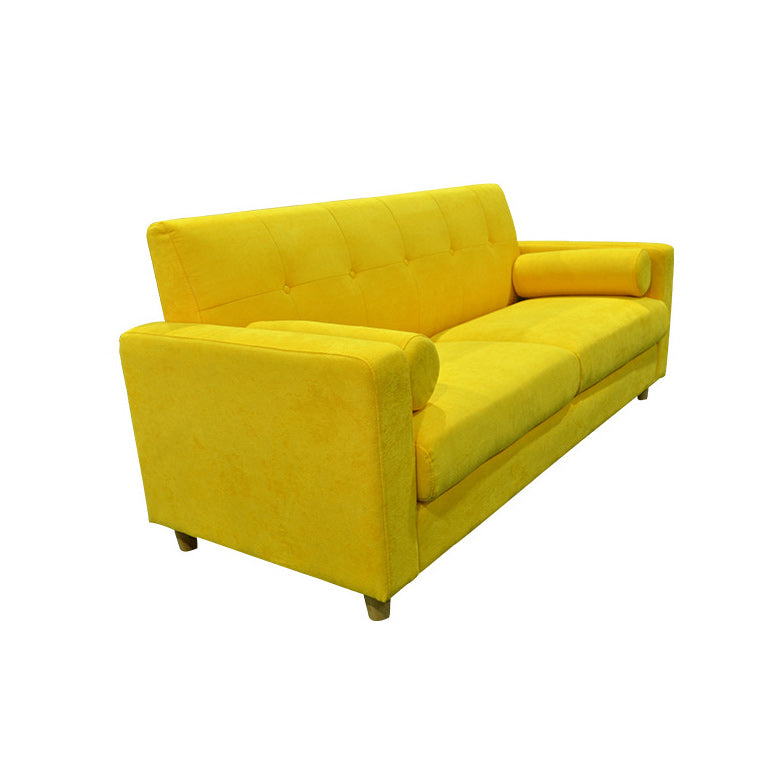 Sofá con cajas cuadradas de mezcla de algodón de 30.31 "H para sala de estar