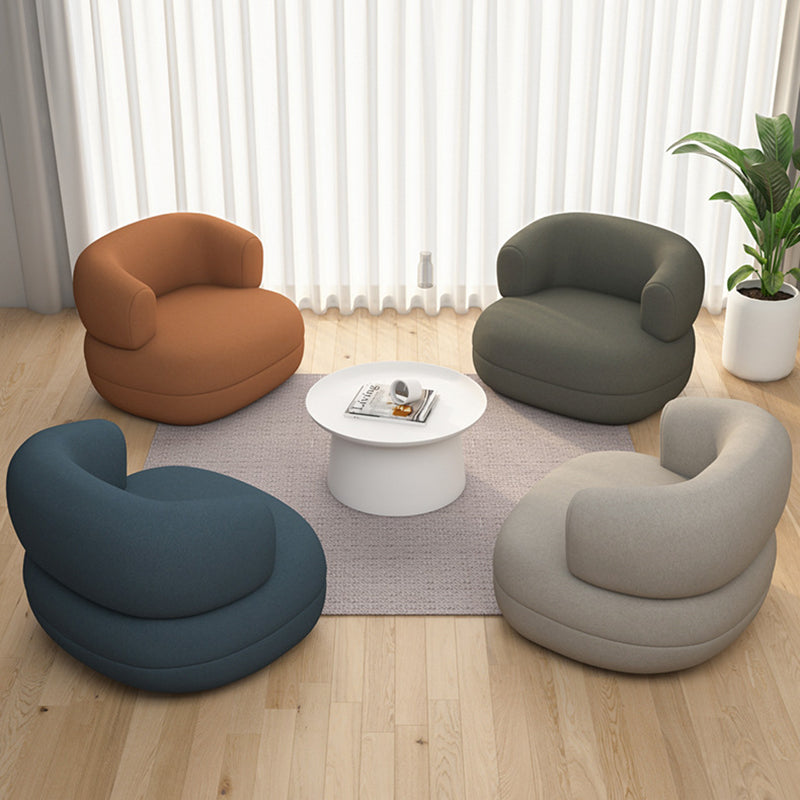 Divano retro stretto moderno braccio di smoking 27,56 "di divano resistente alla macchia H