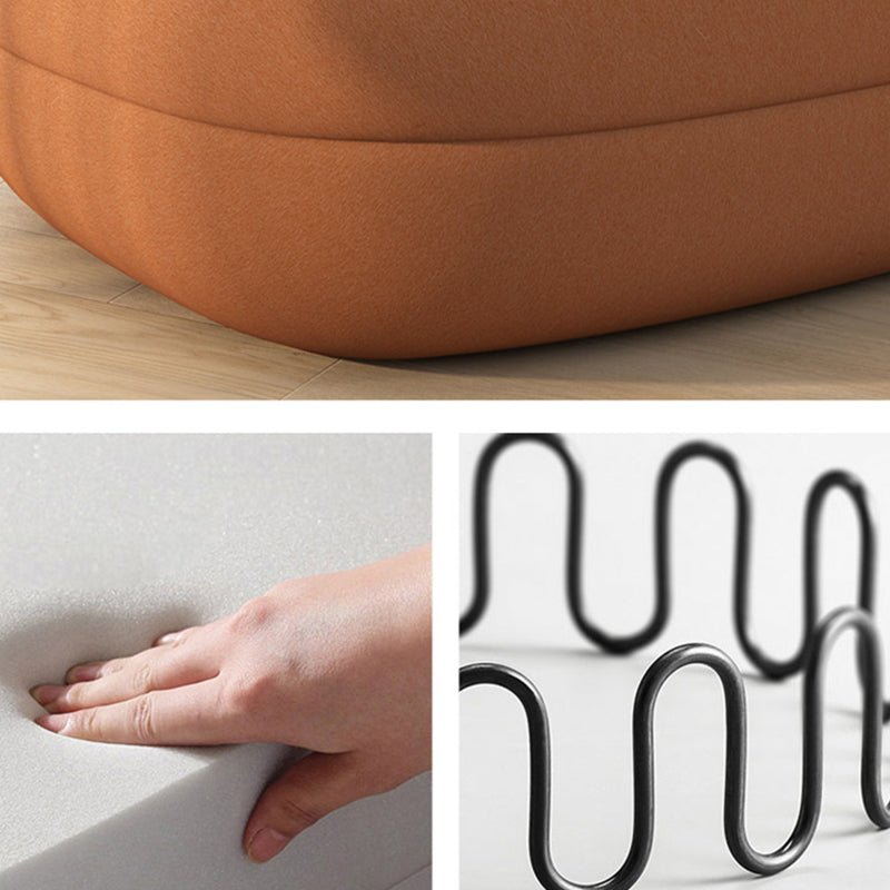 Divano retro stretto moderno braccio di smoking 27,56 "di divano resistente alla macchia H