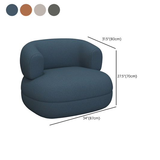 Moderner engeres Rückensofa Smoking Arm 27,56 "H Fleckenfestesfestes Sofa