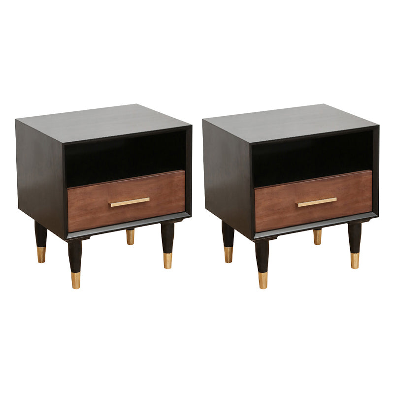 Solid Wood Accent Table Nightstand Contemporary Bedside Cabinet for Bedroom https: res.litfad.com site img item 2022 10 02 6241387 1200x1200.jpg 2 Piece Set Clearhalo 'Bedroom Furniture' 'furn' 'furn_night_stand' 'Furniture' 'night_stand' 'Nightstands' 6241373