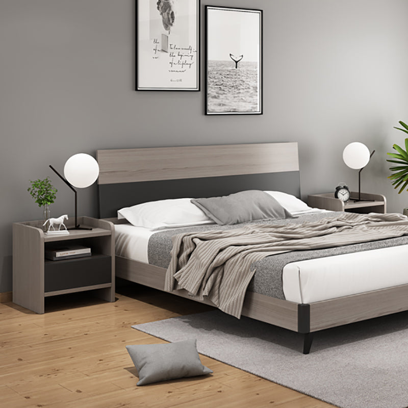 1 Drawer Wooden Night Table Contemporary Nightstand with 1 Shelf ,19.7 Tall Clearhalo 'Bedroom Furniture' 'furn' 'furn_night_stand' 'Furniture' 'night_stand' 'Nightstands' 6241424