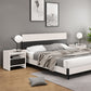 1 Drawer Wooden Night Table Contemporary Nightstand with 1 Shelf ,19.7 Tall Clearhalo 'Bedroom Furniture' 'furn' 'furn_night_stand' 'Furniture' 'night_stand' 'Nightstands' 6241425