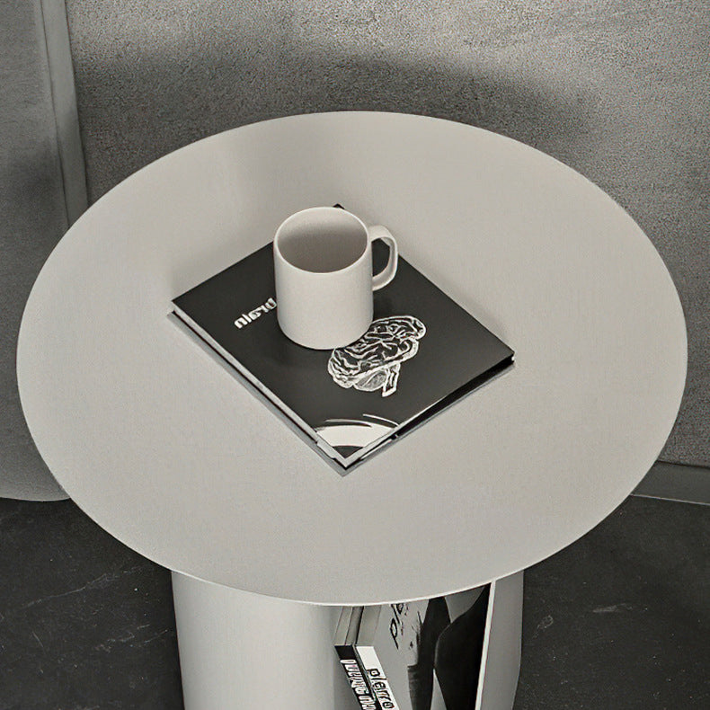 3 ripiani di ferro da notte per la notte di stoccaggio aperto contemporaneo, alto 18,5 "