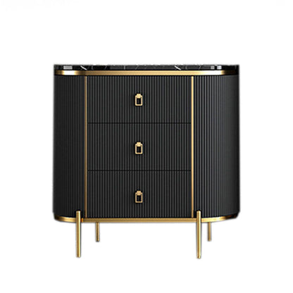 Glam Chest Bedroom Stone Vertical Storage Chest with 3 Drawers Grey Clearhalo 'Bedroom Furniture' 'Dressers & Chests' 'dressers_chests' 'furn' 'furn_dressers_chests' 'Furniture' 6241638