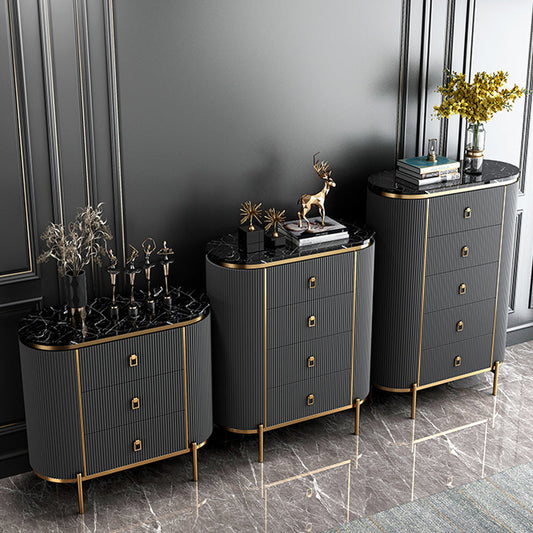Glam Chest Bedroom Stone Vertical Storage Chest with 3 Drawers Clearhalo 'Bedroom Furniture' 'Dressers & Chests' 'dressers_chests' 'furn' 'furn_dressers_chests' 'Furniture' 6241643