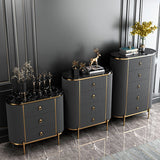 Glam Chest Bedroom Stone Vertical Storage Chest with 3 Drawers Clearhalo 'Bedroom Furniture' 'Dressers & Chests' 'dressers_chests' 'furn' 'furn_dressers_chests' 'Furniture' 6241643