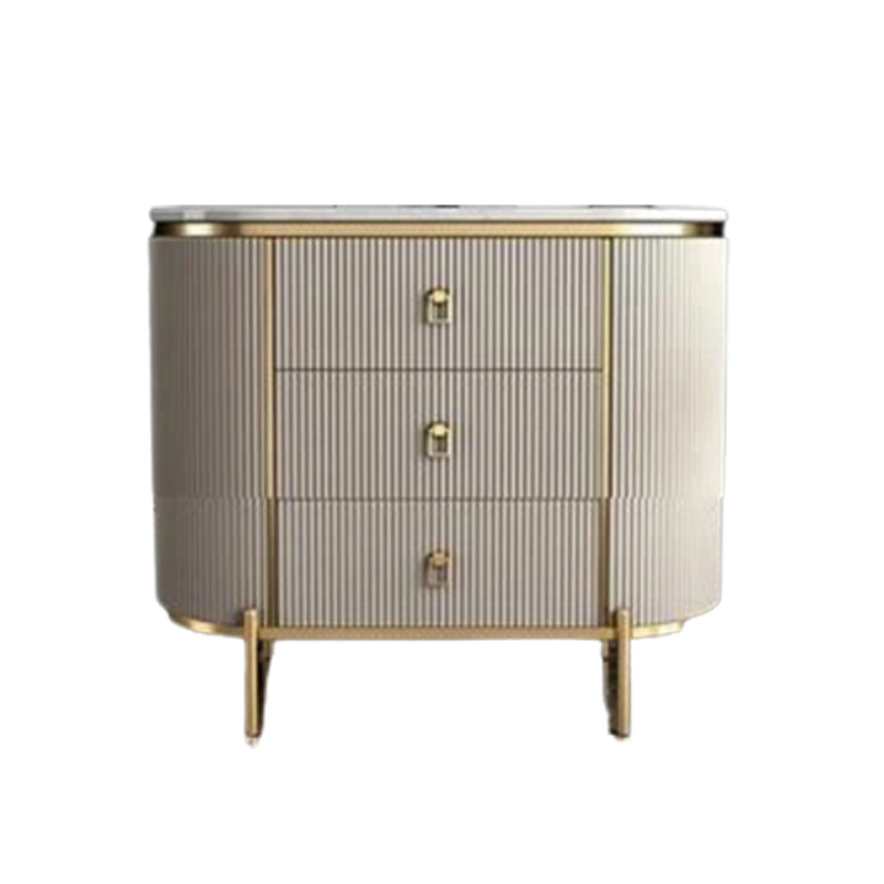 Glam Chest Bedroom Stone Vertical Storage Chest with 3 Drawers Clearhalo 'Bedroom Furniture' 'Dressers & Chests' 'dressers_chests' 'furn' 'furn_dressers_chests' 'Furniture' 6241644