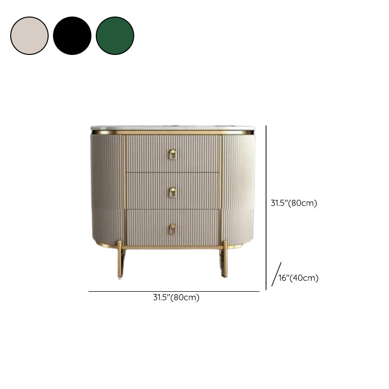 Glam Chest Bedroom Stone Vertical Storage Chest with 3 Drawers Clearhalo 'Bedroom Furniture' 'Dressers & Chests' 'dressers_chests' 'furn' 'furn_dressers_chests' 'Furniture' 6241651