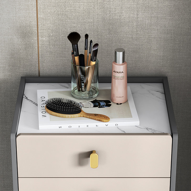 Cassettiera portaoggetti Glam da 13,65 pollici di larghezza con 4/5 cassetti