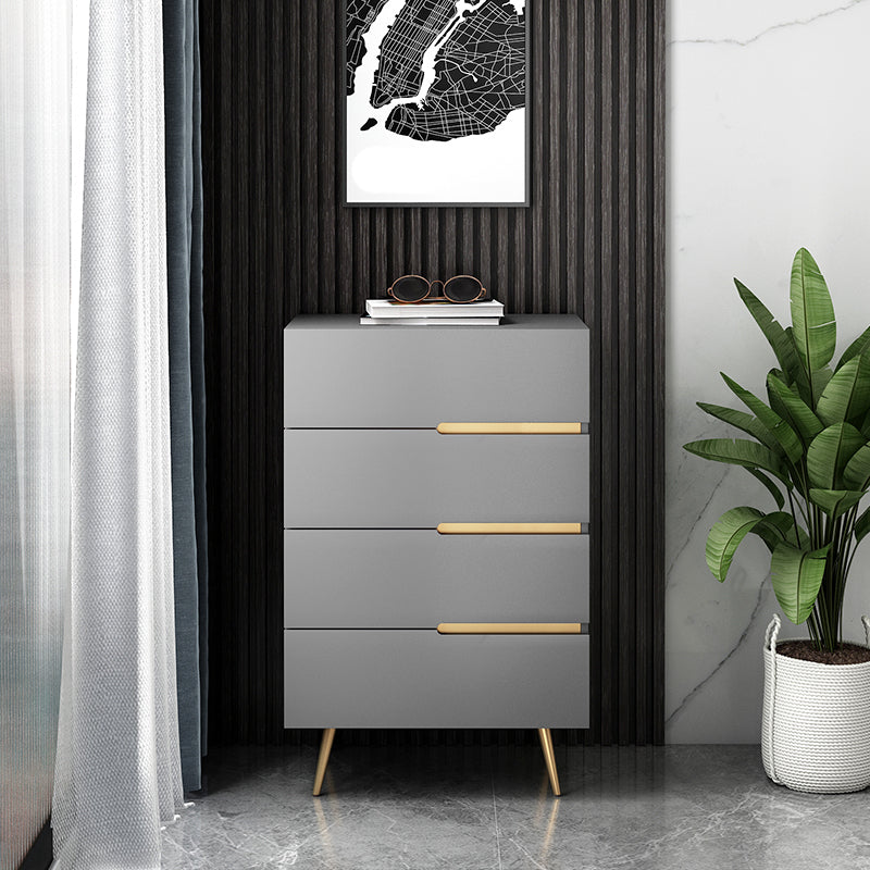 Cassettiera portaoggetti Glam realizzata in legno con 3/4/5 cassetti