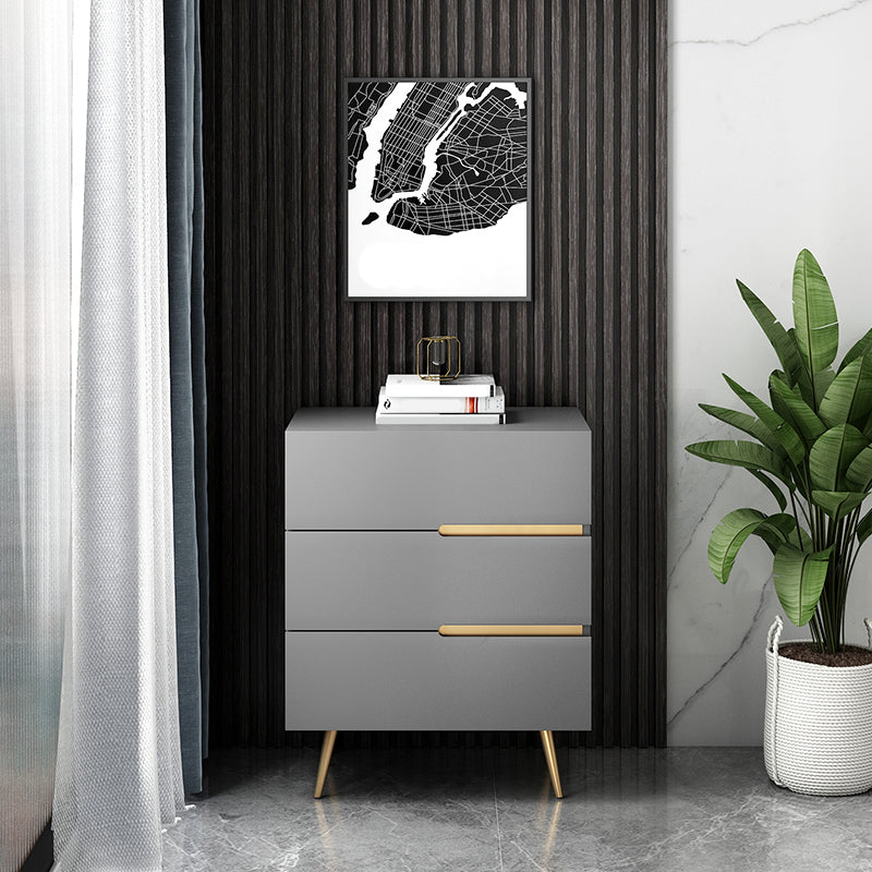 Cassettiera portaoggetti Glam realizzata in legno con 3/4/5 cassetti