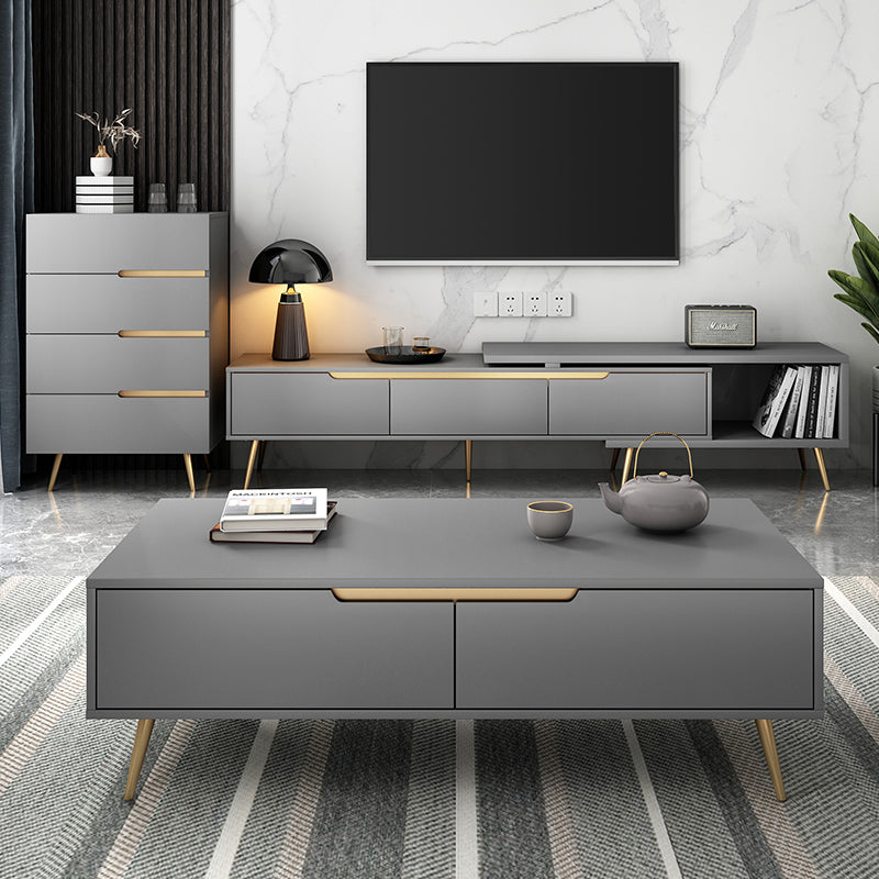 Cassettiera portaoggetti Glam realizzata in legno con 3/4/5 cassetti