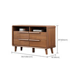 15.25/15.6 Inch W Modern Storage Chest Solid Wood Storage Chest Dresser