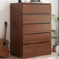 Cassettiera moderna in legno massello con 3/4/5/6 cassetti