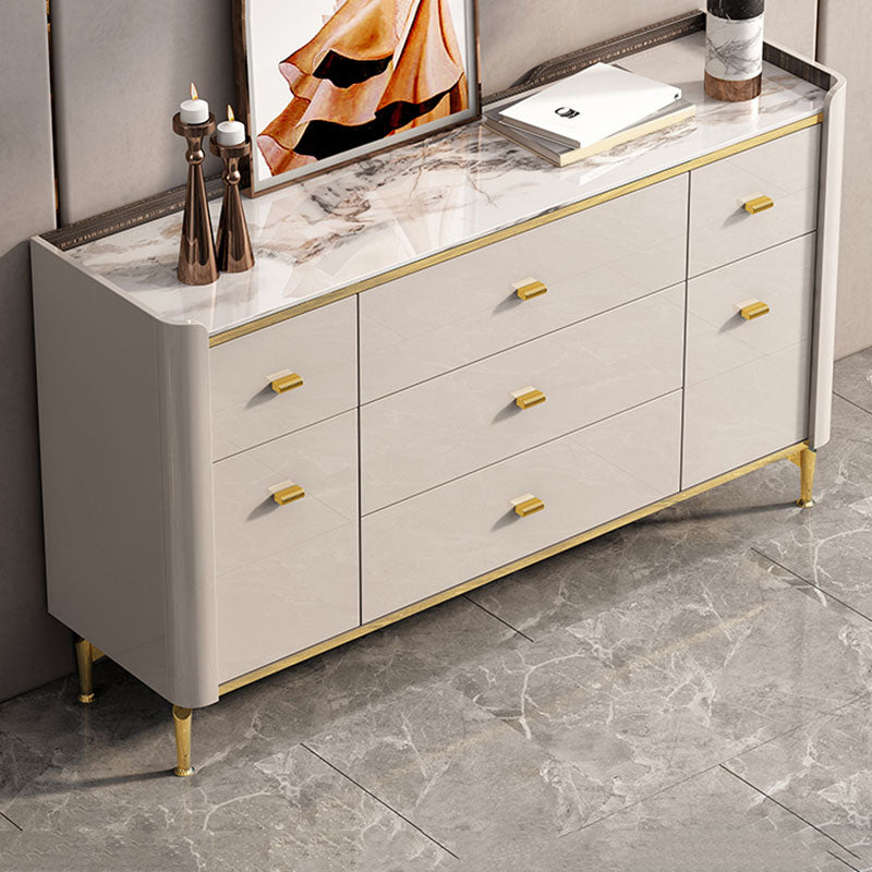 15.02-inch Width Storage Chest Ultra-Modern Stone Storage Chest Dresser Clearhalo 'Bedroom Furniture' 'Dressers & Chests' 'dressers_chests' 'furn' 'furn_dressers_chests' 'Furniture' 6241810